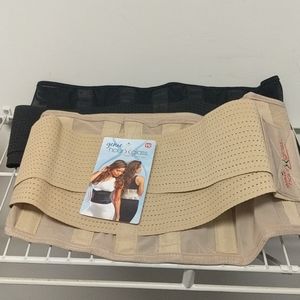 2 Genie Hourglass Waist Trainers One Size NWT